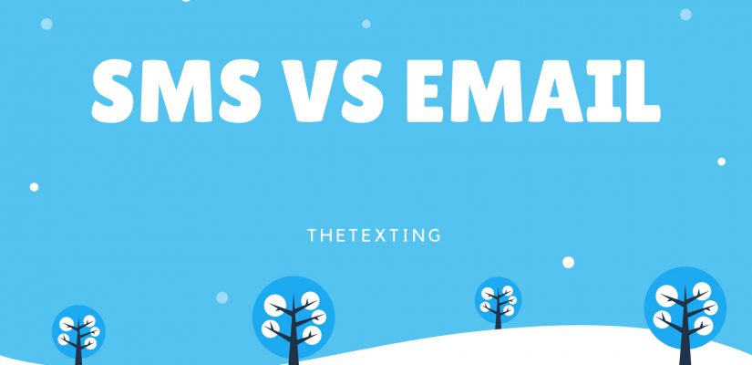 SMS vs EMAIL