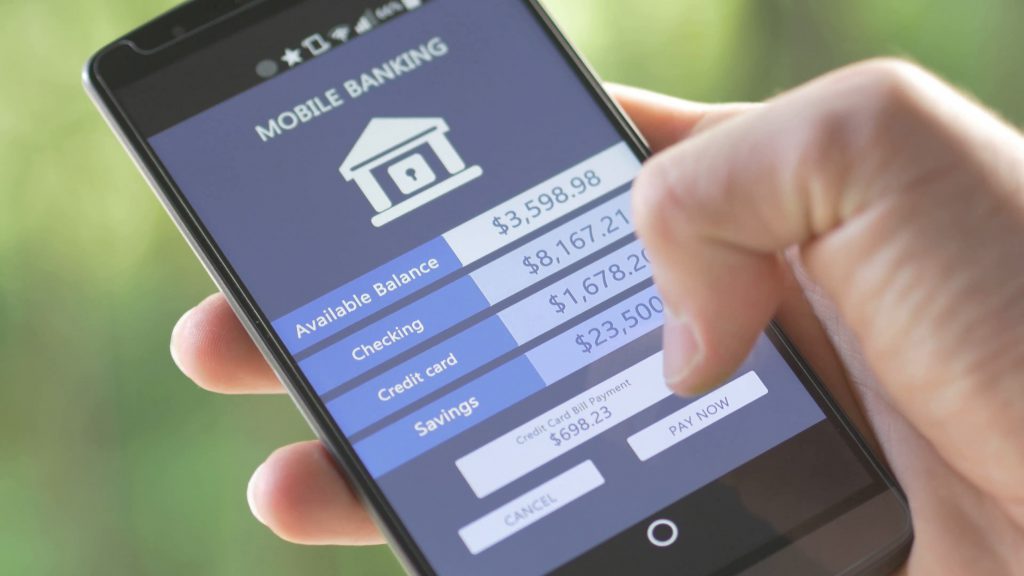 MOBILE BANKING FOR FINANCIAL SERVICES